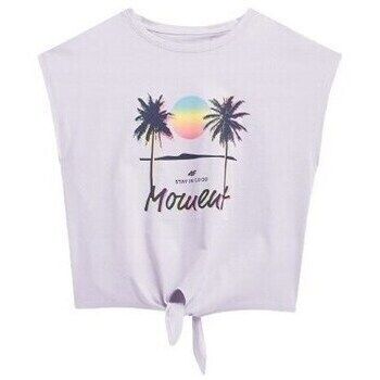 4F Camiseta tirantes HJL22JTSD00952S para niña