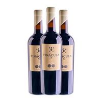 las calzadas vino tinto tinacula x ribera 75 cl 14 vol pack de 3 unidades