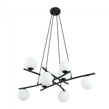 Lámpara colgante lotra opal (8 luces)