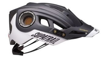 Casco urge supatrail rh negro blanco