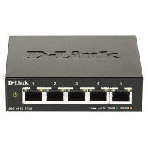 D-Link DGS-1100-05V2/E switch Gestionado L2 Gigabit Ethernet (10/100/1000) Negro