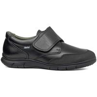 gorila zapatos bajos colegial piel negro para hombre