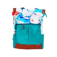 mochila anemoss 8681126435895 para portatil 14 mujer verde oxford resistente agua