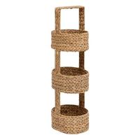 estanteria serena 3 cestas h91cm beige