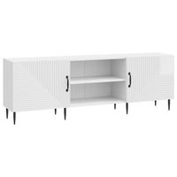 mueble de tv 150 x 31 x 50 cm brillante madera de ingenieria vidaxl