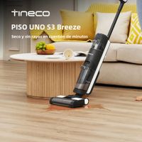 tineco floor one s3 breeze-aspiradora de suelo fregona electrica inalambrica en seco y humedo electrodomestico inteligente autolimpiante