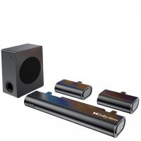 barra de sonido hiwill a51 bluetooth 380 w surround dolby atmos con subwoofer