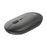 trust puck ratan oficina ambidextro rf wireless  bluetooth aptico 1600 dpi