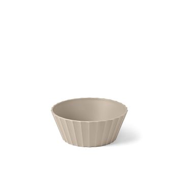 Cuenco polipropileno taupe mate diam. 15cm
