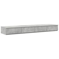cajones de cama gris concreto 150 x 365 x 165 cm vidaxl
