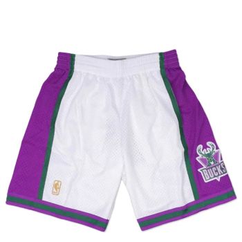 SHORT MILWAUKEE BUCKS RETRO SWINGMAN 1996-97 BLANCO