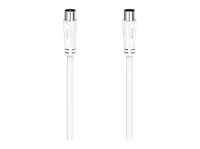 cable de antena - hama 00205045 90 db 15 m doble blindaje blanco