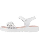 de pablosky sandalia confort para nina 431000 color blanco