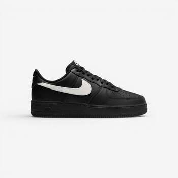 Nike Zapatillas Air Force 1 Low Black / White para mujer