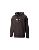 sudadera puma downtown graphic hombre negro