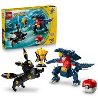 lego pokemon smart play batalla noctali y carchacrok 72165 831 piezas