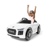 ataa dream blanco - coche electrico infantil para ninos bateria 6v con mando control remoto