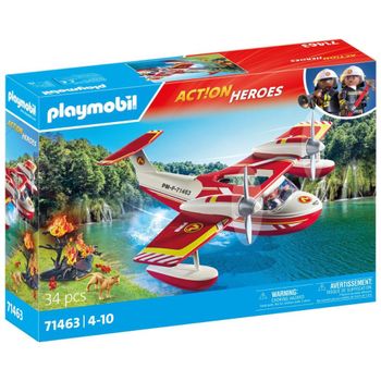 Hidroavión de bomberos Playmobil (71463) action heroes
