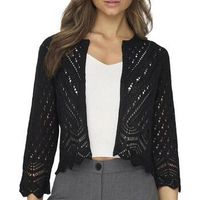 jdy chaqueta de punto sun 34 cropped para mujer