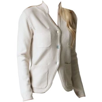 White Wise Chaqueta de punto q-nol-66870 para mujer