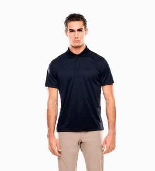 EA7 para hombre. 7M001287_AF22277 Polo Golf Pro azul (XXL), Casual, Deportivo, Poliéster, Manga corta