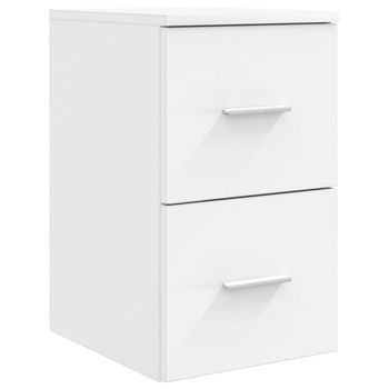 Gabinete De Baño Intermedio Blanco 30 X 41 X 50 Cm Vidaxl
