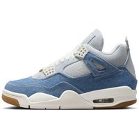 nike zapatillas 4 retro tex denim worn blue para mujer