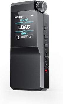 DAC portátil FiiO BTR17 Black Bluetooth 5.4 Dual ES9069Q LDAC THX AAA 78+ 650mW