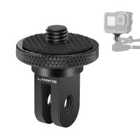lanxire adaptador tripode camara 14-20 soporte giratorio 360 para gopro hero 9-13 insta360 x4-x5 dji accesorios action cam
