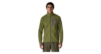 Forro polar patagonia r1 air verde hombre