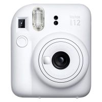camara instantanea fujifilm instax mini 12 pack iconique 20 hojas flash blanco