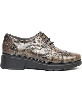 de PITILLOS ZAPATOS DE CORDON 10054 GRIS