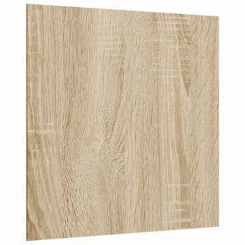 Paneles Decorativos 50 Uds. Roble Sonoma 30 X 30 X 0.27 Cm Vidaxl