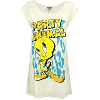 dessins animes camiseta tirantes party animal para mujer