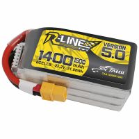 bateria lipo tattu r-line version 50 222v 1400mah 150c 6s1p con enchufe xt60 para mark4 mark5 iflight titan xl5 nazgul