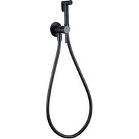 grifo de bidet empotrado orani redondo negro mate