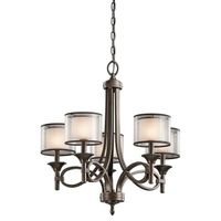 lampara de arana lacey 5 luces