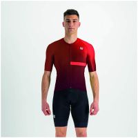 sportful bomber jersey - s - chilli redcayenna red
