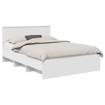 Estructura De Cama 140 X 200 Cm Madera De Ingeniería Vidaxl