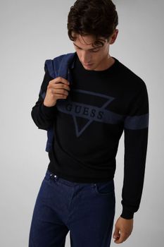 Jersey Jacquard Con Logo Triangular