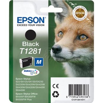 Cartucho de Tinta Epson T1281 Negro Original