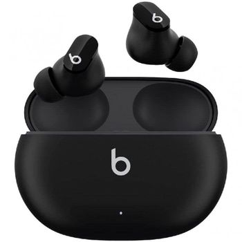 Auriculares Beats Studio Buds inalámbricos Bluetooth con cancelación de ruido y micrófono, negros