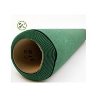 jardin202 - moqueta ferial 1m de ancho  fieltro punzonado a medida  alfombra para eventos y ferias  1 metro ancho x 30 metros largo 13 - verde oscuro  1 metro ancho x 30 metros largo 13 - verde oscurojardin202