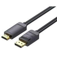 vention cable conversor ultrahd 4k displayport macho a hdmi macho 15m negro