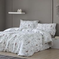 funda nordica algodon doble gasa bakio blanco 260x240 cama de 180