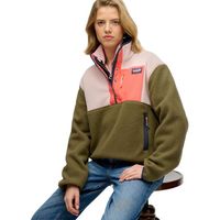 superdry polar colour block para mujer