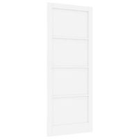 puerta interior blanco 93 x 232 cm madera contrachapada vidaxl