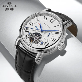 Reloj de lujo Seagull para hombre, relojes mecánicos automáticos, reloj de pulsera con volante de inercia resistente al agua hasta 5bar, relojes masculinos 622 624