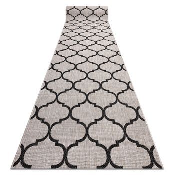 Alfombra De Pasillo Sizal Floorlux Modelo 20608 Espaldera Marroquí Pl 100x280 Cm