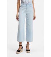 boss para mujer 50558703 jeans straight fit azul 2428 casual poliester